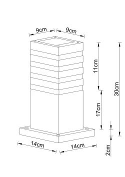 Ландшафтный светильник Arte lamp