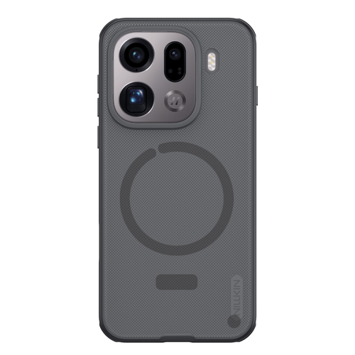 Чехол тонированный c MagSafe для OPPO Find X9 Pro, серия Super Frosted Shield Pro Magnetic (Clear version) от Nillkin