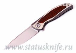 Нож Широгоров Флиппер F95NL Gen5 Magnacut Snakewood MRBSфотография - 3