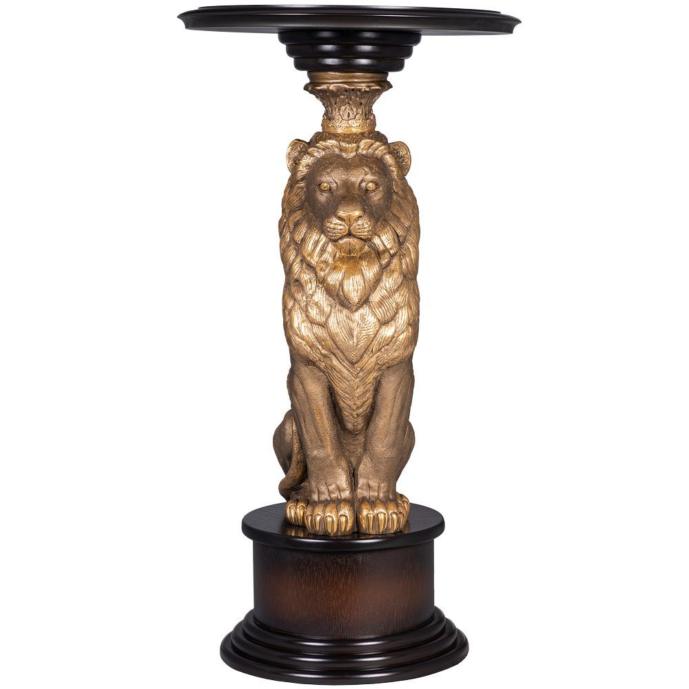 Подставка Лев Лион Орех Оберджин