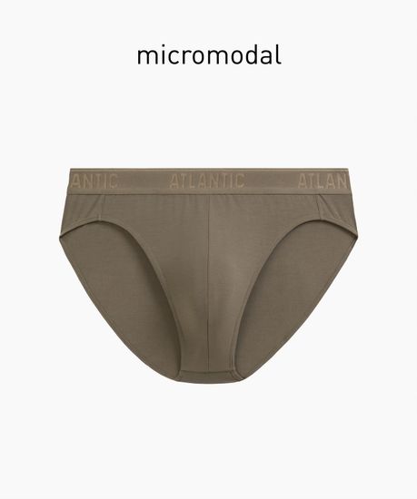 Мужские трусы (1шт) спорт Atlantic MP-1590, микромодал, темно-серый