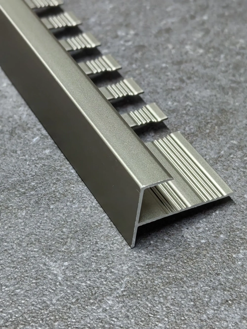 АЛТПг  8мм "DO-1" 2,7м Шампань мат. окантов. гиб. анод. алюм.