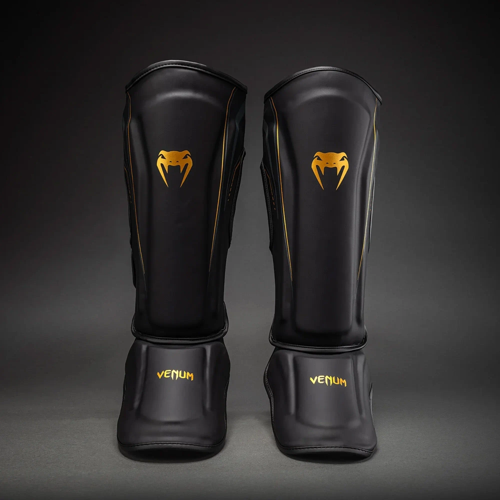Шингарды Venum Streamline Shin black/gold