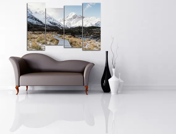 Модульная картина "Тропинка к вершине"