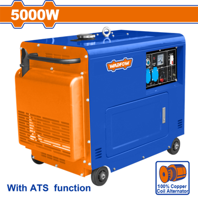 Бесшумный дизельный генератор