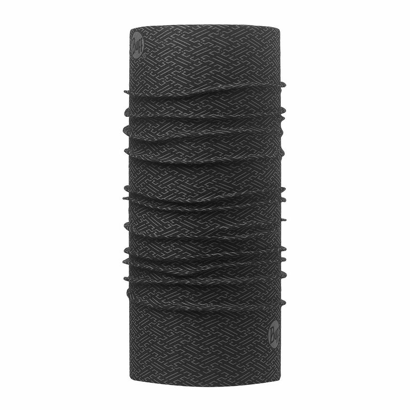Многофункциональная бандана-труба Buff Kureshi Black Фото 1