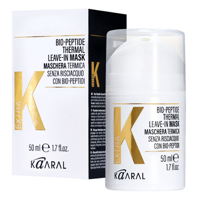 Термомаска с био-пептидами KAARAL Extra K Bio-Peptide Thermal Leave-In Mask несмываемая для волос - 50 мл.