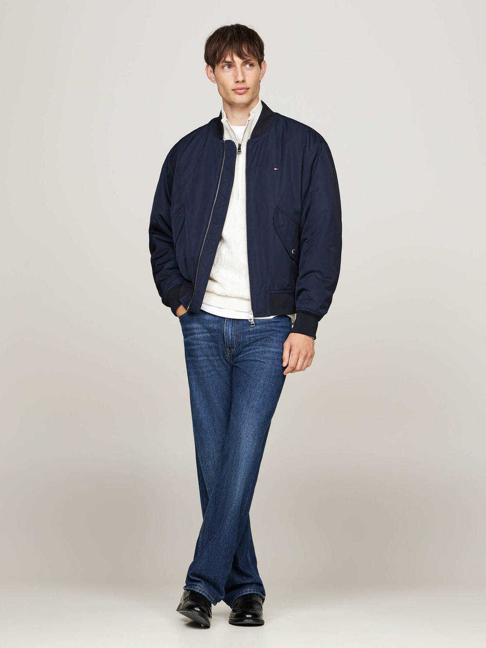 Куртка бомбер Tommy Hilfiger - темно-синий(MW0MW36592)