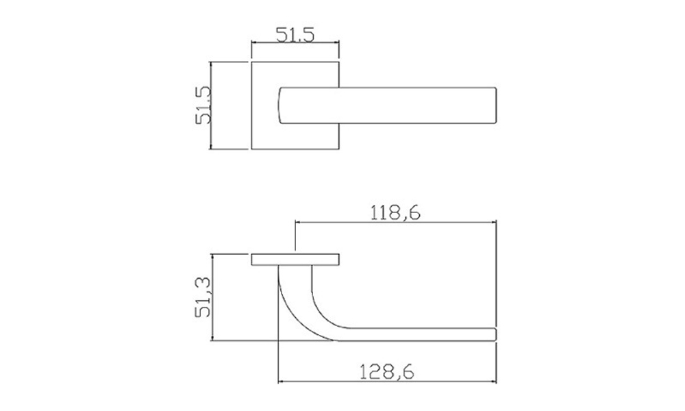 Ручка ADDENBAU COMET S-546 NICKEL