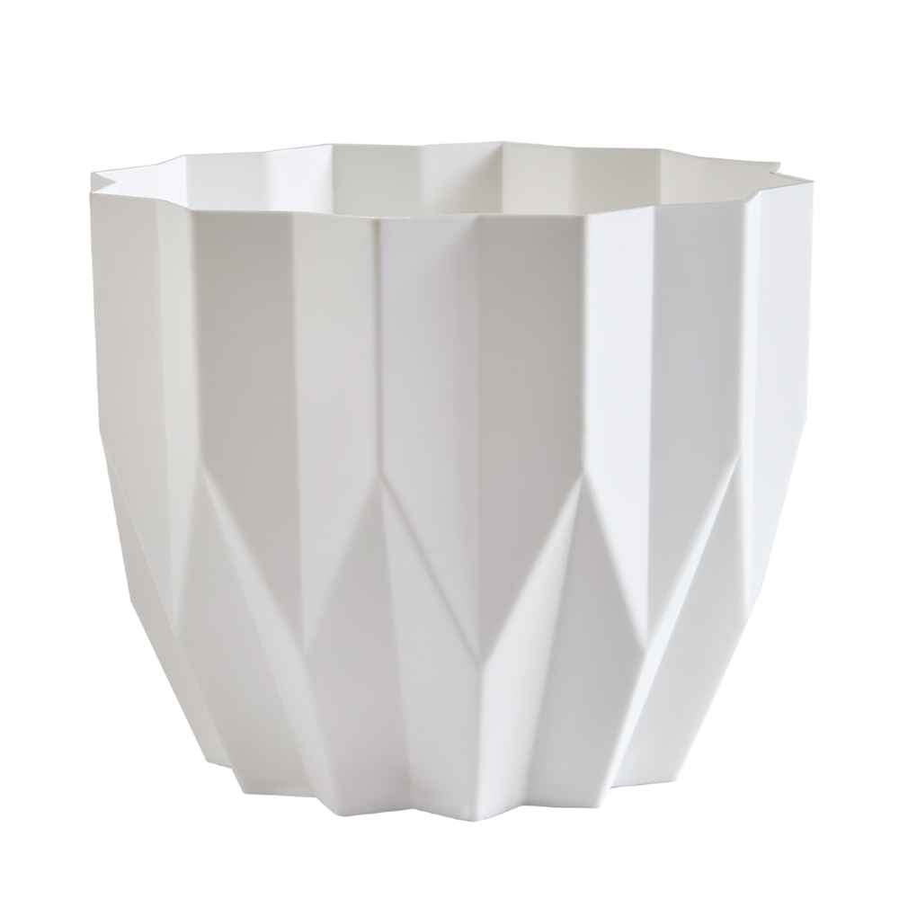 Кашпо "Геометрия" (3л.) Цв. Белый