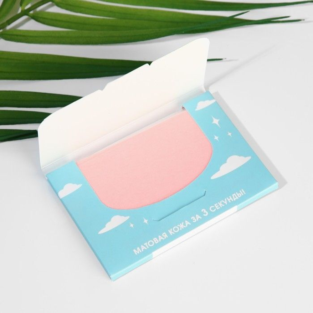 Матирующие салфетки для лица «НЕ ЛАМАЙСЯ» - 50 шт.