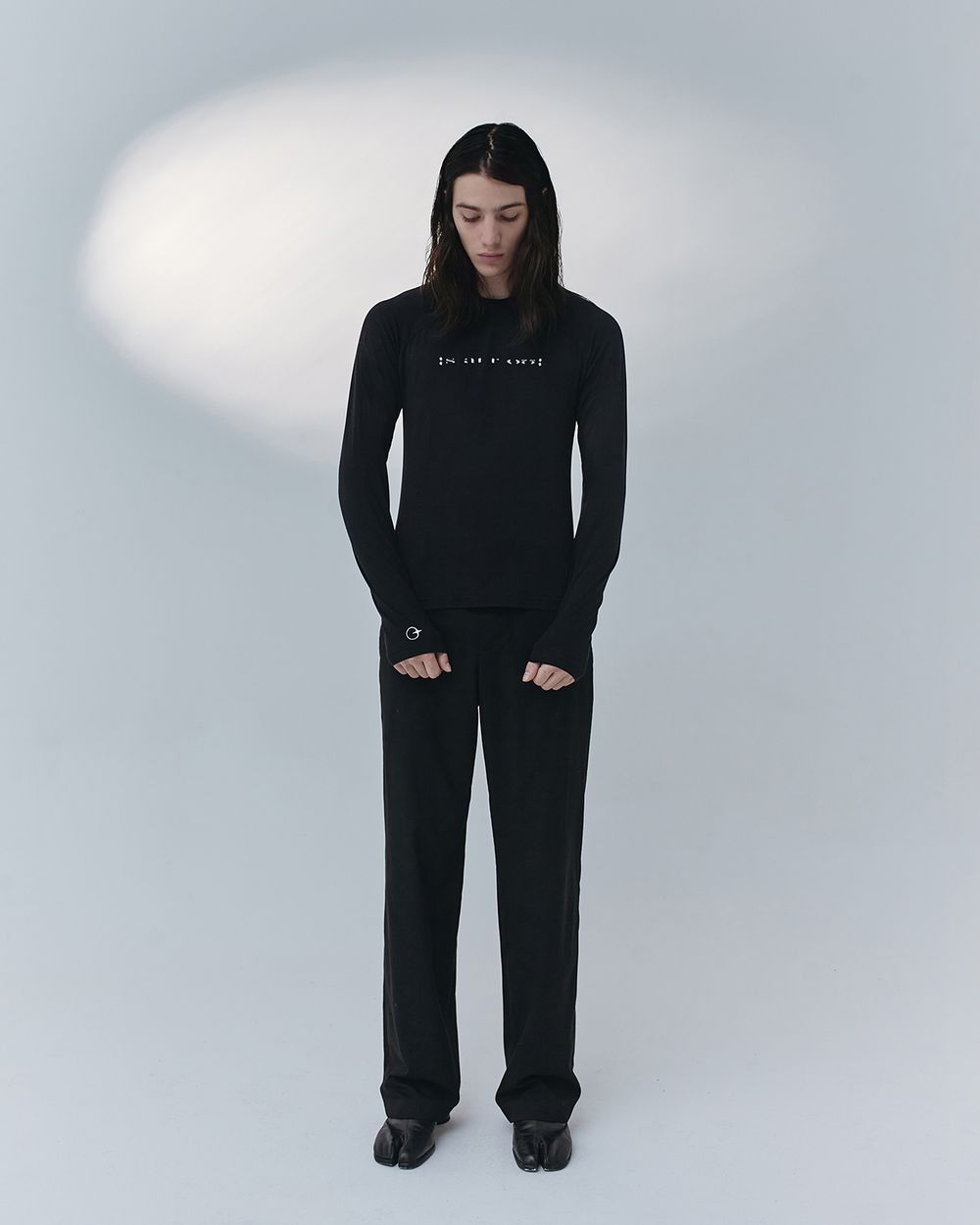 Лонгслив Syro Scripture Черный