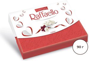 КОНФЕТЫ RAFFAELLO С ЦЕЛЬНЫМ МИНДАЛ. ОРЕХОМ 90ГР