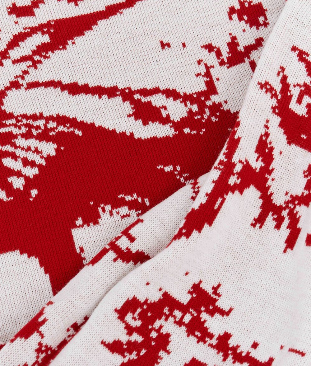 Свитер Ascension Candy Flip Двухсторонний красный/белый