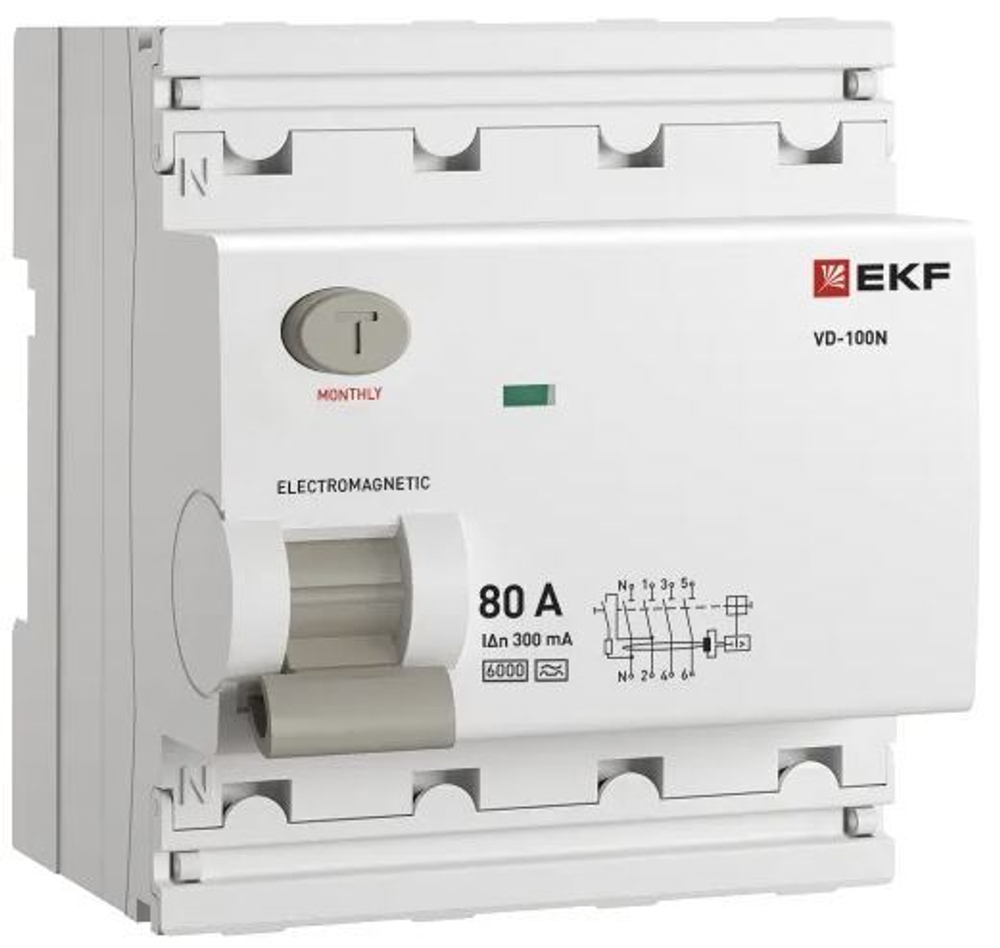УЗО  EKF E1046MA80300