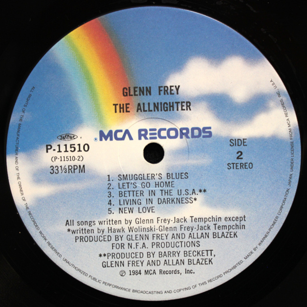 Glenn Frey / The Allnighter (LP)