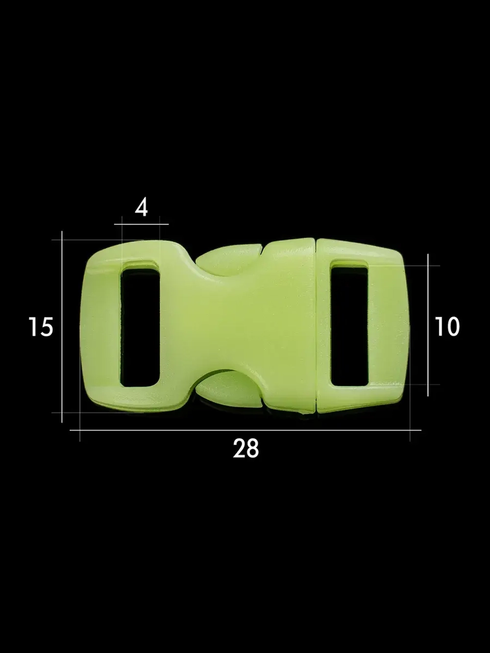 Фастекс пластиковый 10 мм - 100 штук