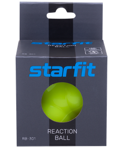 Мяч реакционный RB-301, силикагель, ярко-зеленый