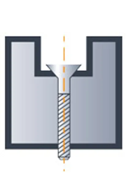 Короткое ступенчатое сверло Karnasch M3, 90°, HSS-XE, DIN 1897, арт. 40.1060.030