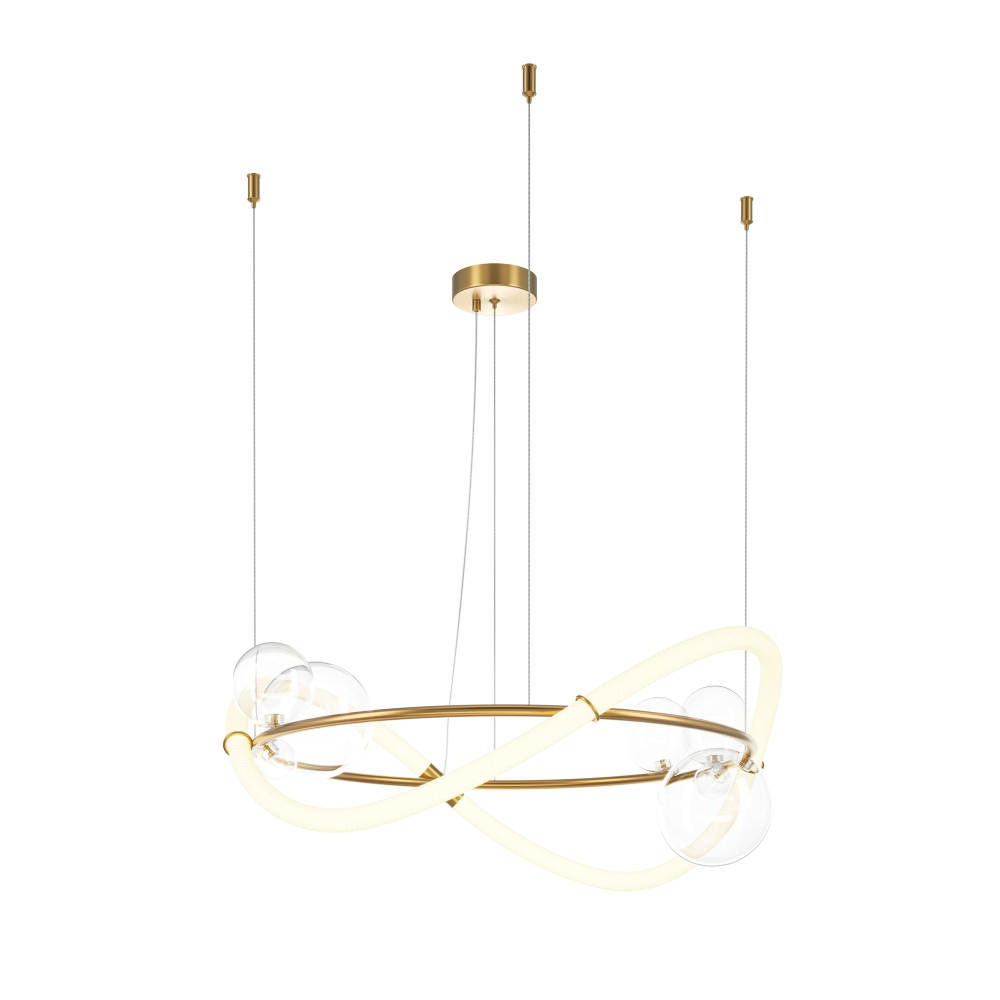 Подвесной светодиодный светильник Maytoni Oasis MOD289PL-L44BS3K