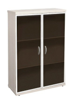 Шкаф низкий со стеклом ЭТАЛОН