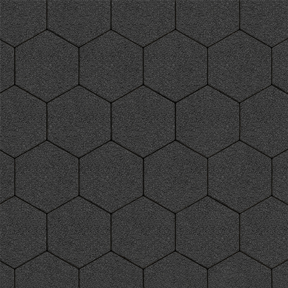 Тротуарная плитка СОТЫ - Гранит Черный