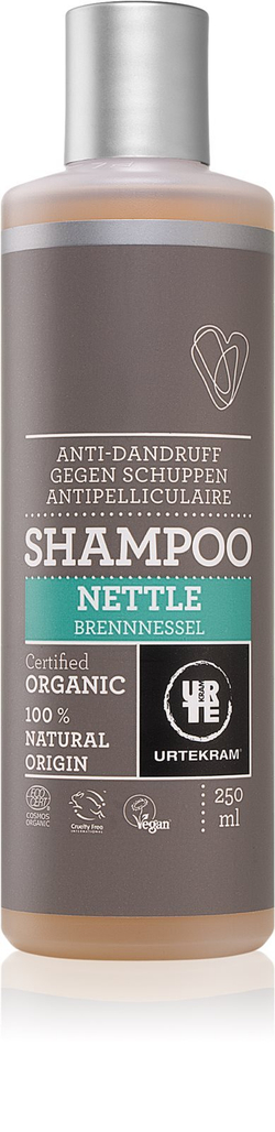 Urtekram Nettle - шампунь для волос против перхоти /   250  ml  / GTIN 5765228837177