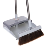 Набор для уборки, щетка для пола с совком «Gray» 015