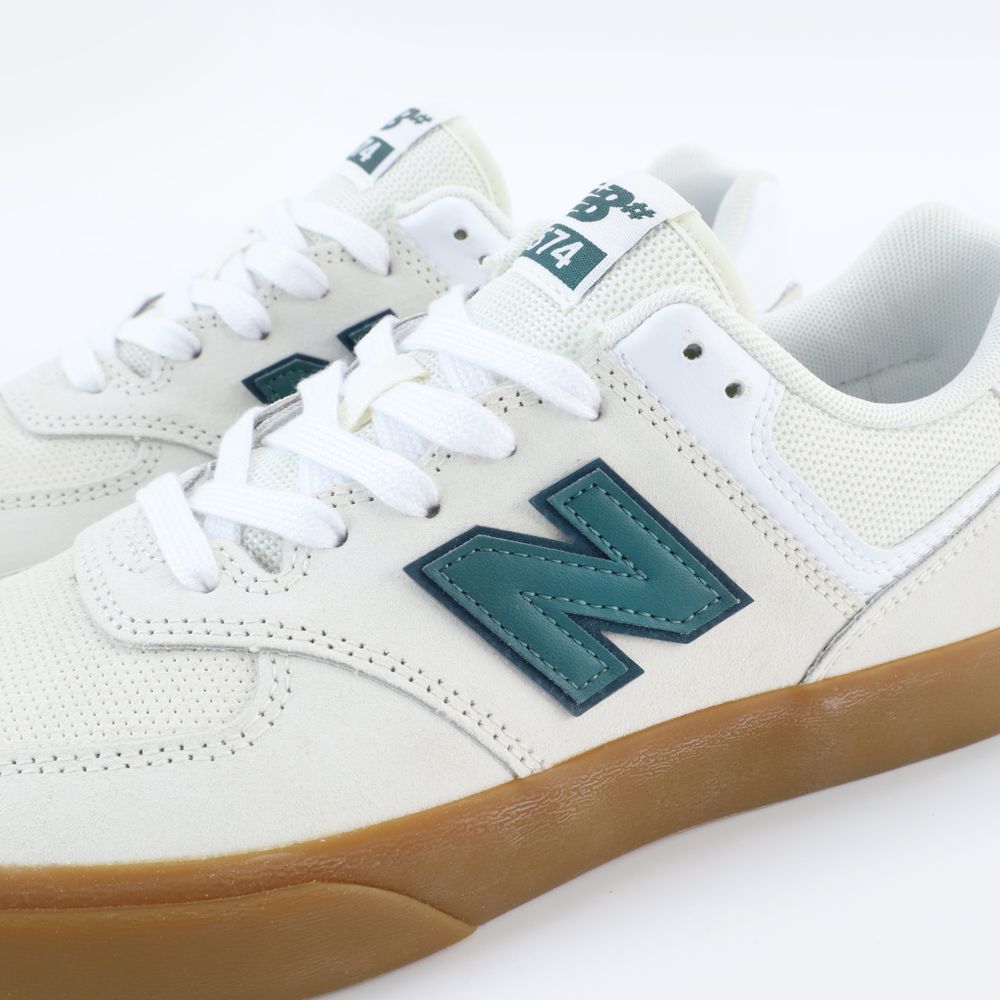 New Balance Numeric 574 Vulc (sea salt/vintage teal)