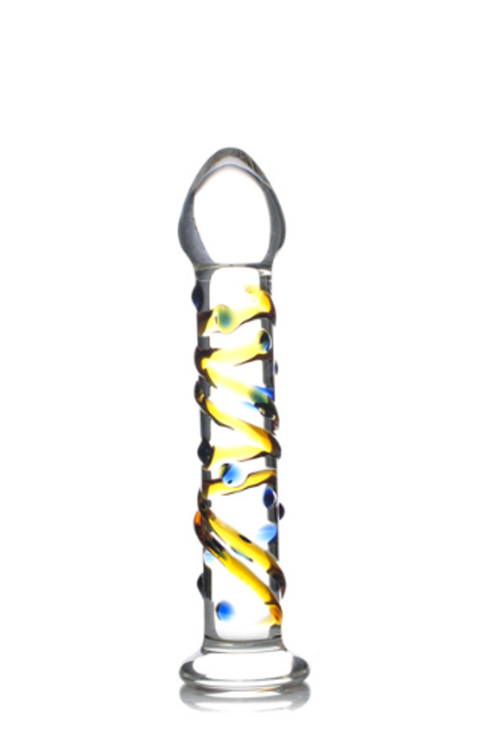 НЕРЕАЛИСТИЧНЫЙ ФАЛЛОИМИТАТОР SEXUS GLASS, СТЕКЛО, ПРОЗРАЧНЫЙ, 17,5 СМ