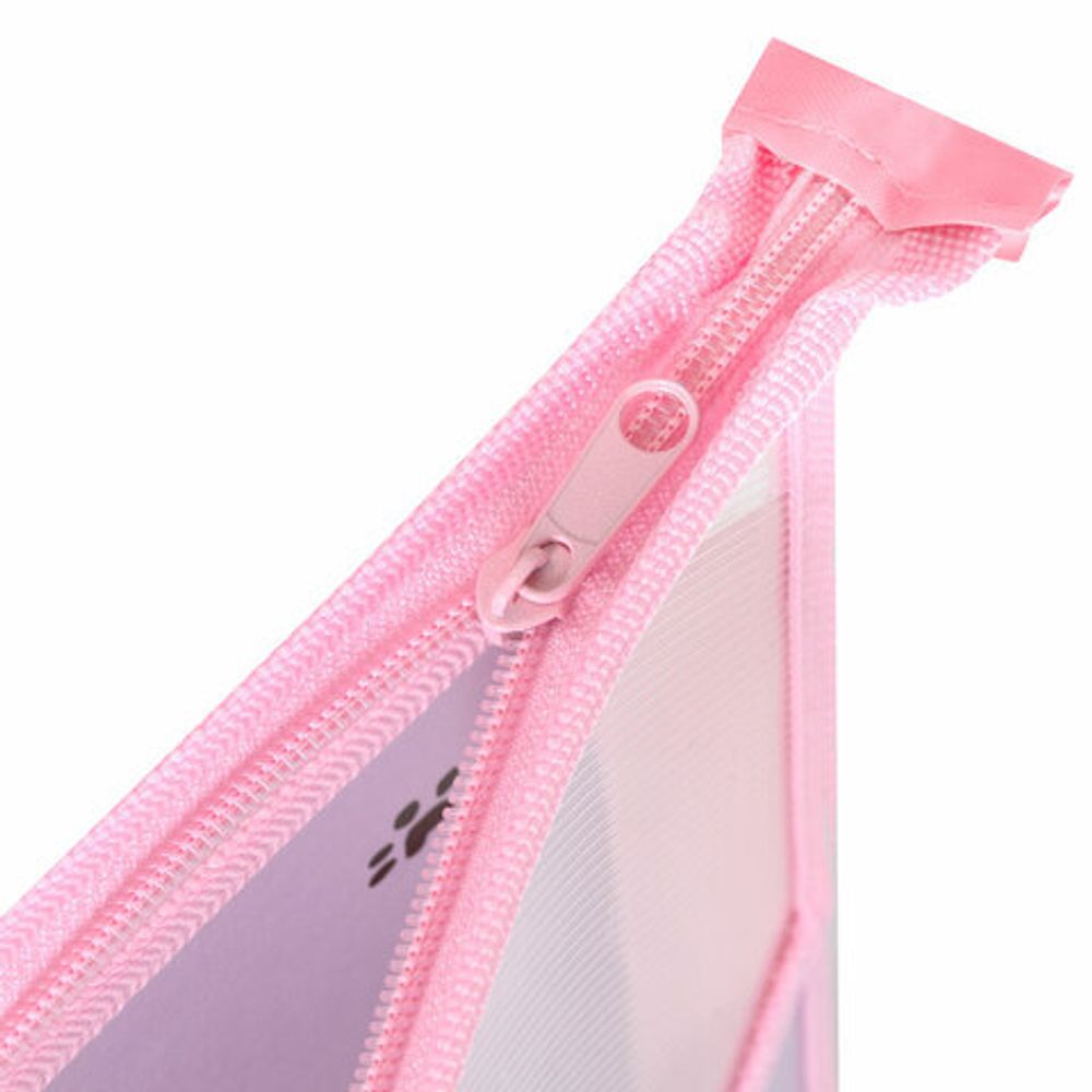 Папка для труда BRAUBERG А4, 2 отделения, пластик, молния сверху, органайзер, "Hide and seek", 273399