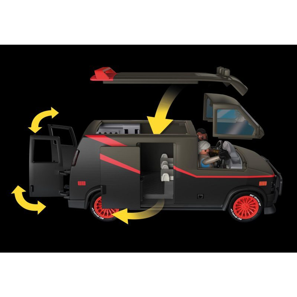Playmobil - Автомобиль команды A-Team Van Car Team A 70750