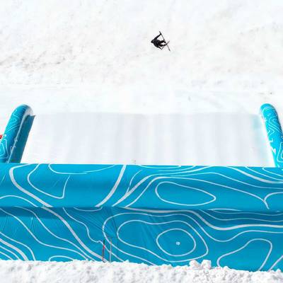 Надувная подушка «PAB Progress» для фристайла и экстрим-прыжков, 8,5×4×2,5 м