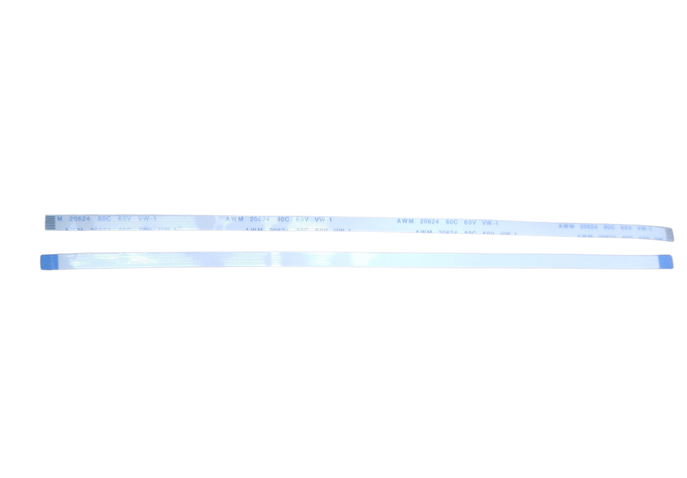 Шлейф FFC 8-pin Шаг 0.5mm Длина 20cm Прямой A-A AWM 20624 80C 60V VW-1