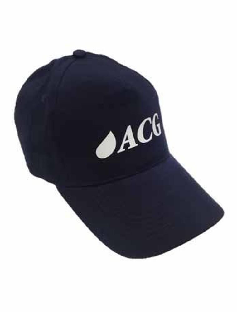 Кепка темно-синего цвета с логотипом ACG