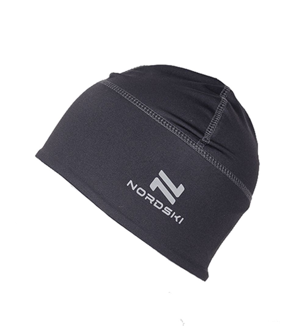 Тренировочная спортивная шапочка Nordski Jr.Warm Graphite