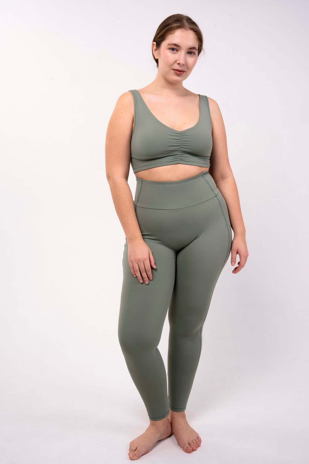 Спортивные леггинсы из бифлекса