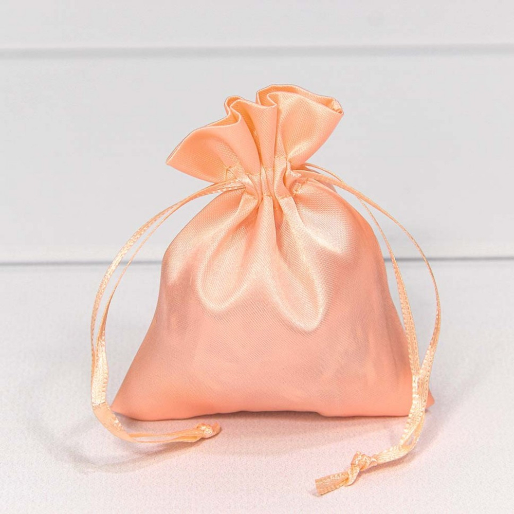 Мешочек 7х9см Атлас (Розовый)