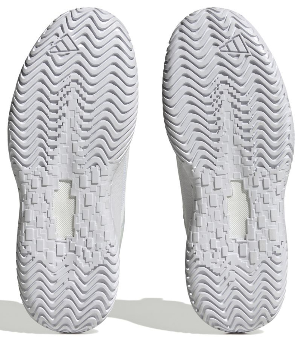 Женские Кроссовки теннисные Adidas SoleMatch Control W - footwear white/silver matte/grey one