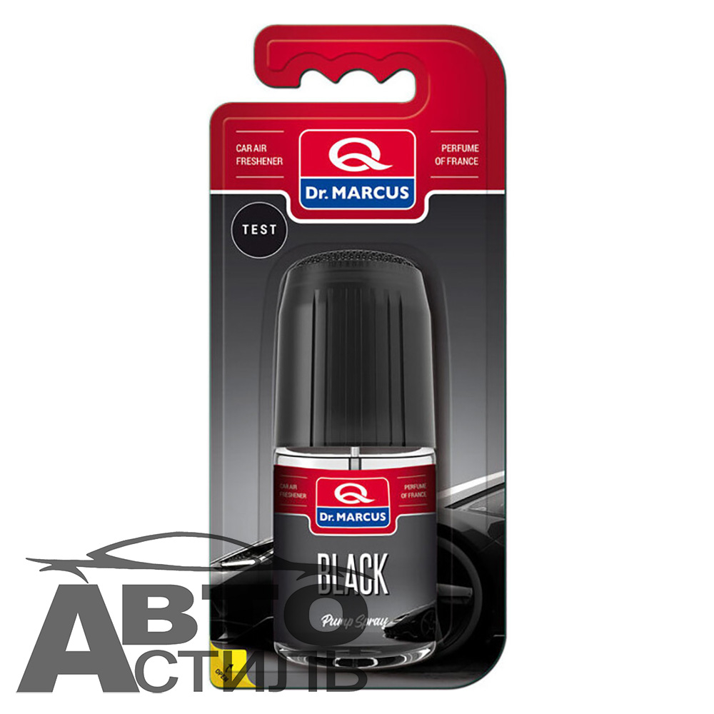 Ароматизатор спрей Dr Marcus Pump Spray 50мл - Черный лед/Black DM282disp-ЧЗБ