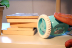 Будильник с сюрпризом clocky металлик