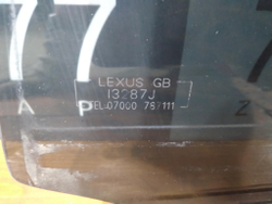 Стекло двери задней левой Lexus RX 2 03-09 Б/У Оригинал 6810448110
