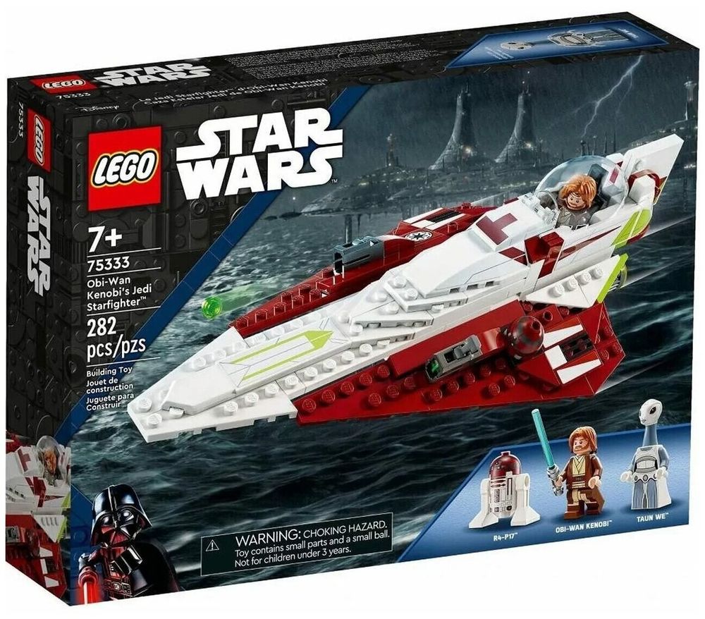 Конструктор LEGO Star Wars 75333 Джедайский истребитель Оби-Вана Кеноби