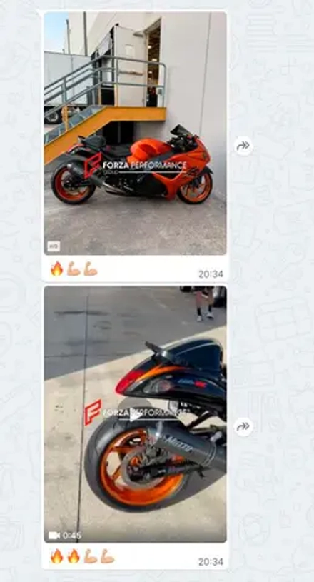 КОВАНЫЕ ДИСКИ ДЛЯ SUZUKI HAYABUSA GSX1300R GEN 2 2009 Сузки Хаябуса