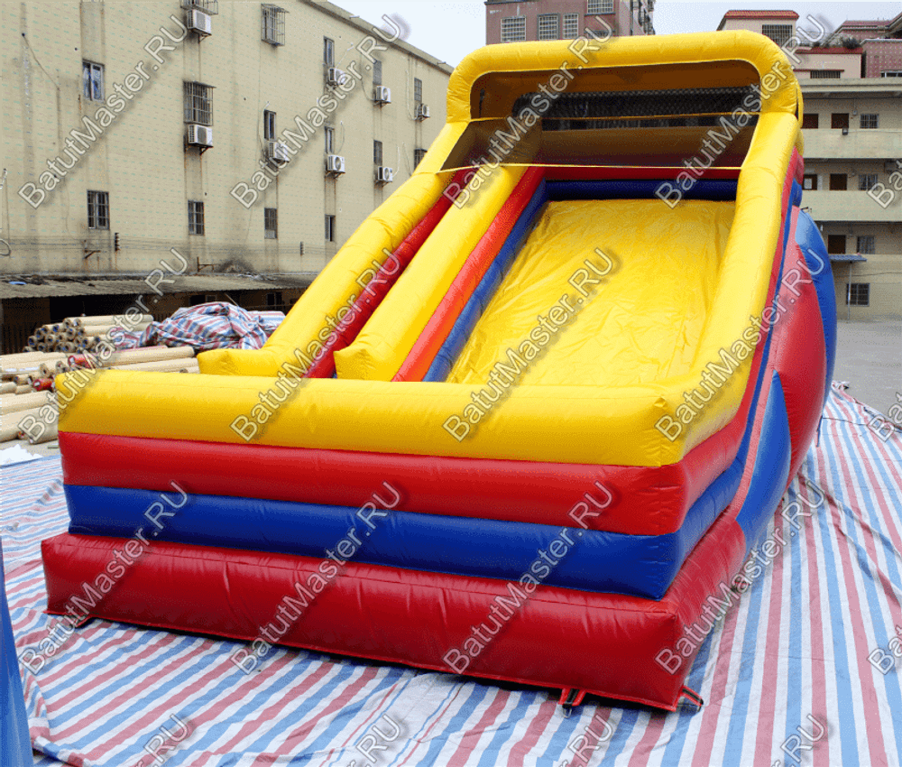 Коммерческий надувной батут "Русские салазки"