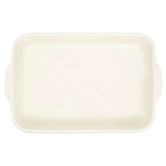 Блюдо для запекания birds of paradise, 36х23 см, кремовое