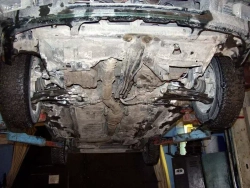 Защита картера и КПП Sheriff для Nissan Primera II (P11) 1996-2002 арт.15.0296