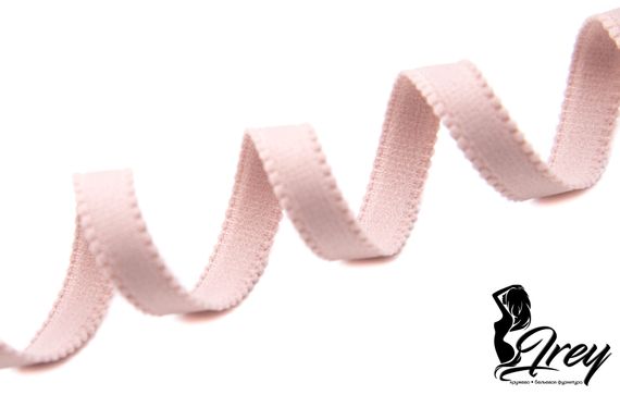 168 612/10 ОПТ Бретель Lauma Fabrics, 10 мм, серебристый пион 168