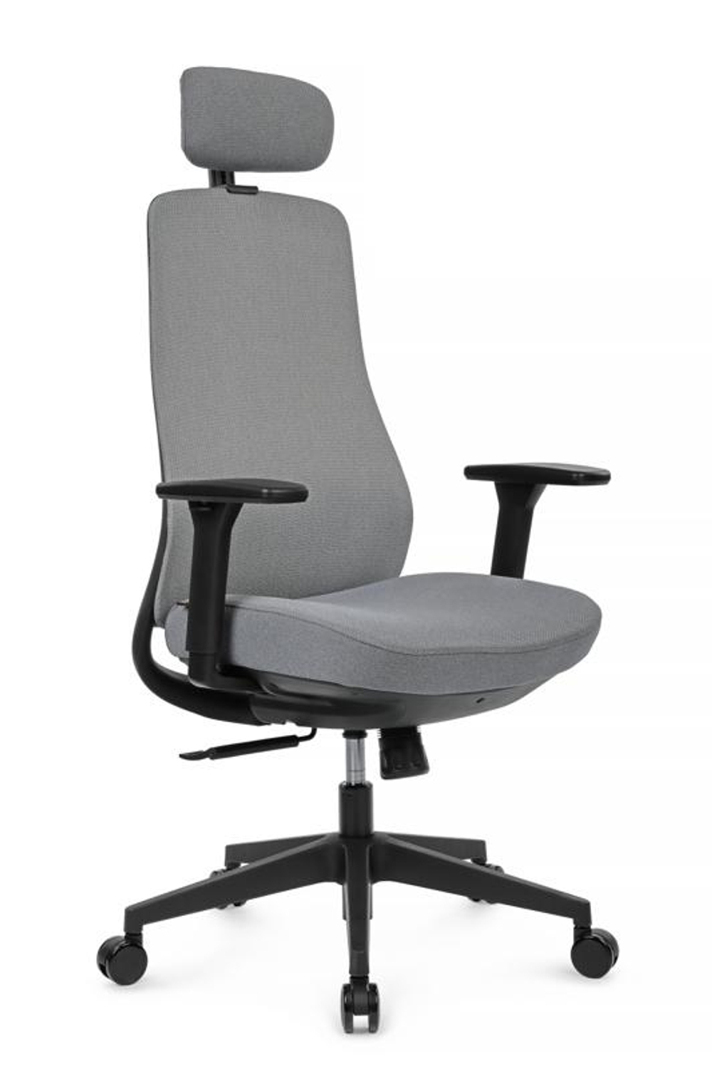 Кресло Riva Миро 6249A Черный пластик/Серый