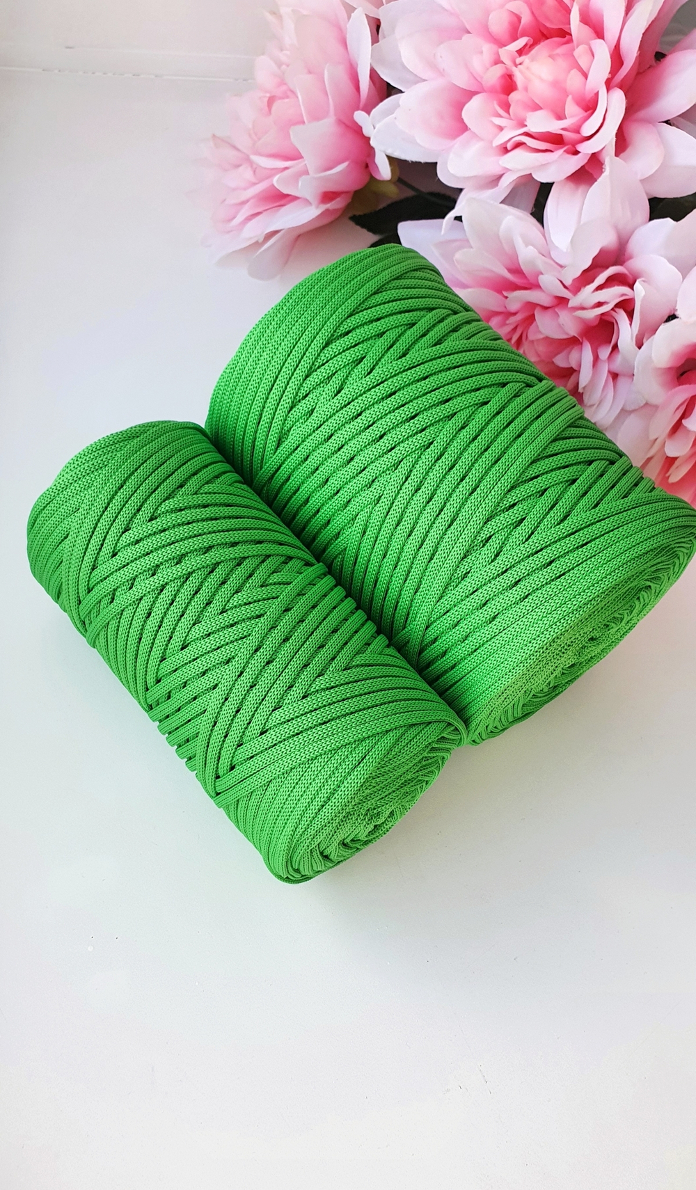 White Lite polyester cord 3 mm